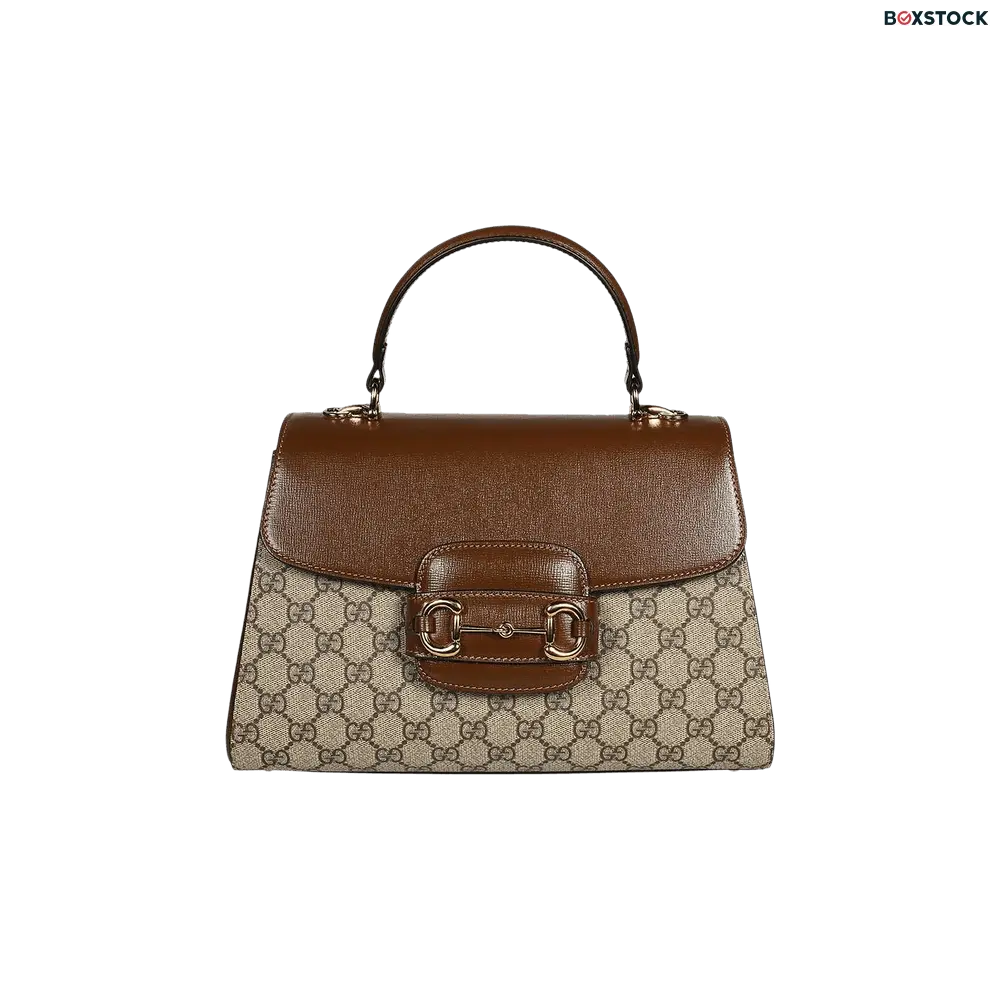 Gucci Horsebit 1955 Medium Bag 'Beige/Ebony Supreme' Brown Fall/Winter 2022