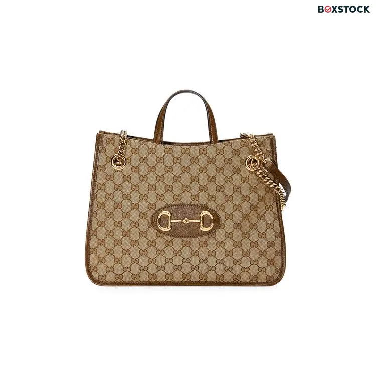 Gucci Horsebit 1955 Medium Tote Bag 'Beige' Tan Spring/Summer 2021