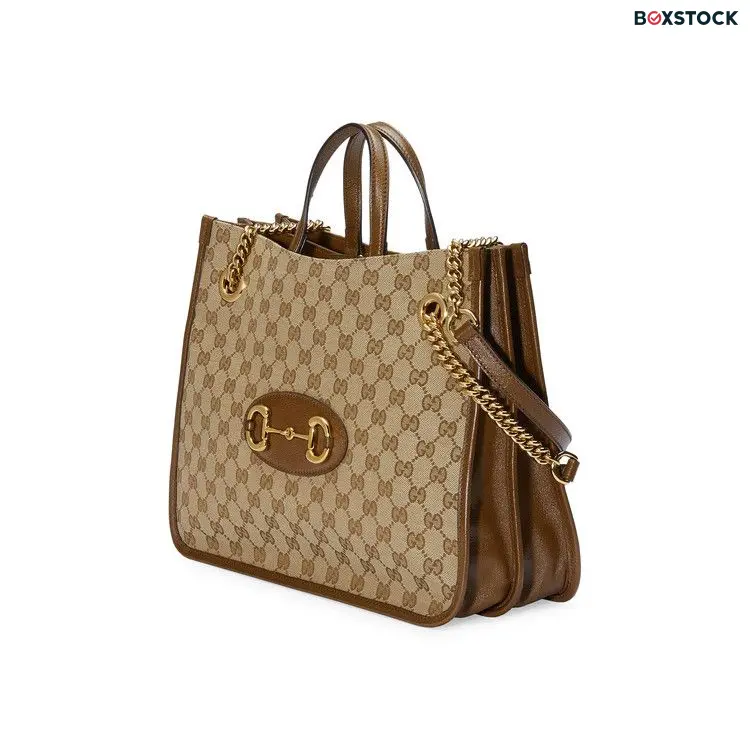 Gucci Horsebit 1955 Medium Tote Bag 'Beige' Tan Spring/Summer 2021