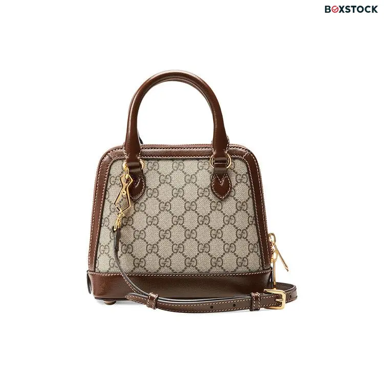 Gucci Horsebit 1955 Mini Top Handle Bag 'Beige/Ebony' Brown Spring/Summer 2022