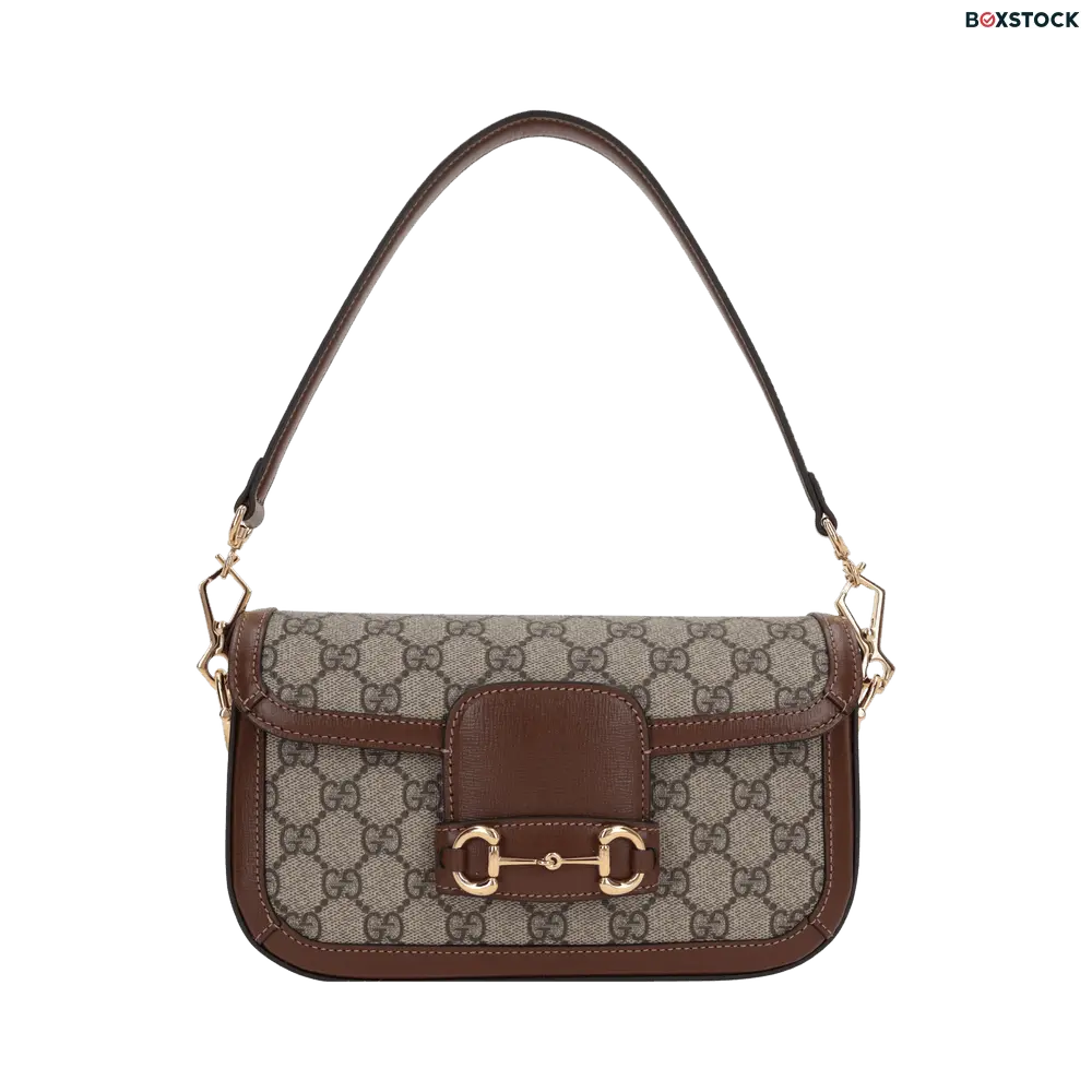 Gucci Horsebit 1955 Shoulder Bag 'Beige/Ebony' Tan Spring/Summer 2023
