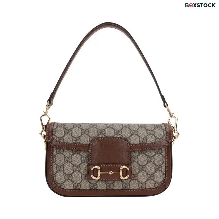 Gucci Horsebit 1955 Shoulder Bag 'Beige/Ebony' Tan Spring/Summer 2023