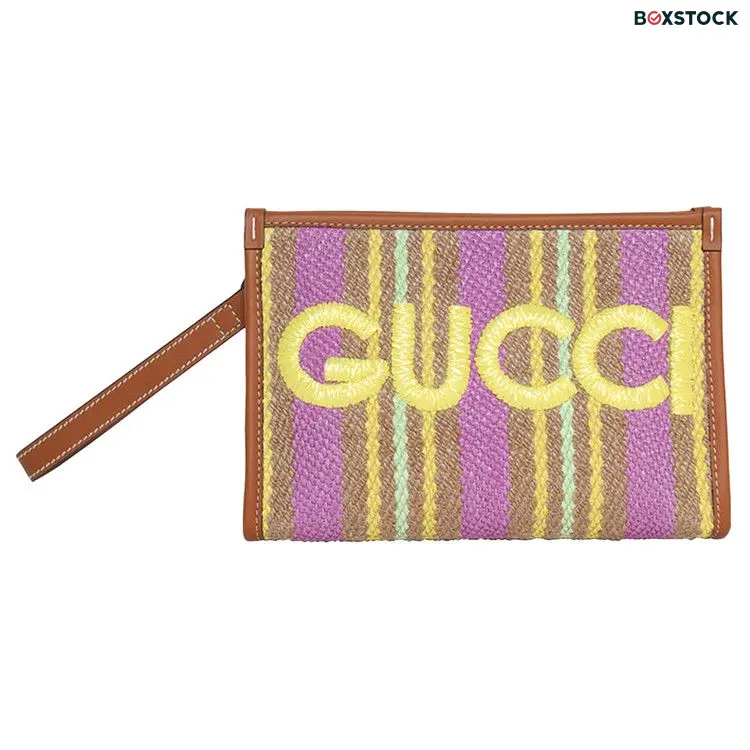 Gucci Jute Pouch 'Multicolor' Multi-Color Fall/Winter 2024