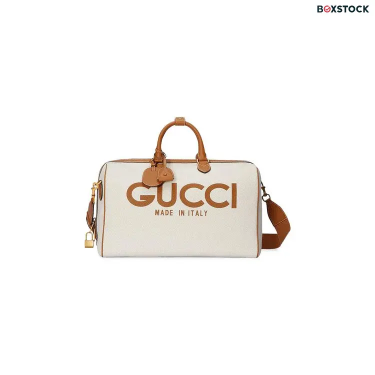 Gucci Large Duffle Bag 'Beige' Tan Spring/Summer 2024