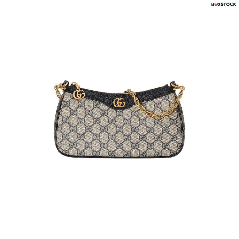 Gucci Ophidia GG Small Handbag 'Beige/Blue' Tan Fall/Winter 2023