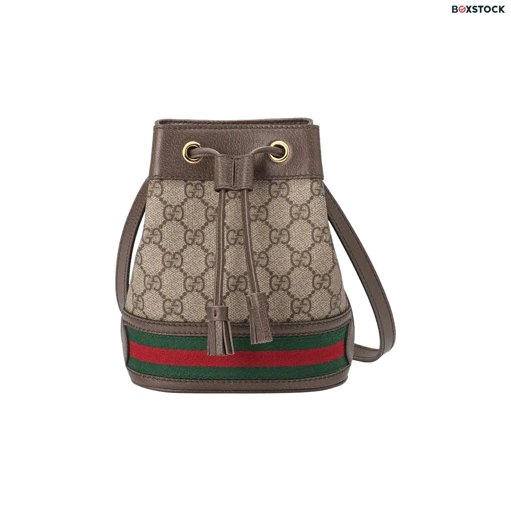 Gucci Ophidia Mini Bucket Bag 'Beige/Ebony' Brown Spring/Summer 2022