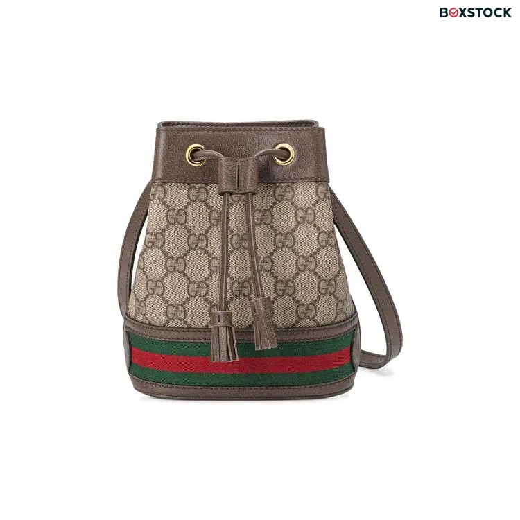 Gucci Ophidia Mini Bucket Bag 'Beige/Ebony' Brown Spring/Summer 2022