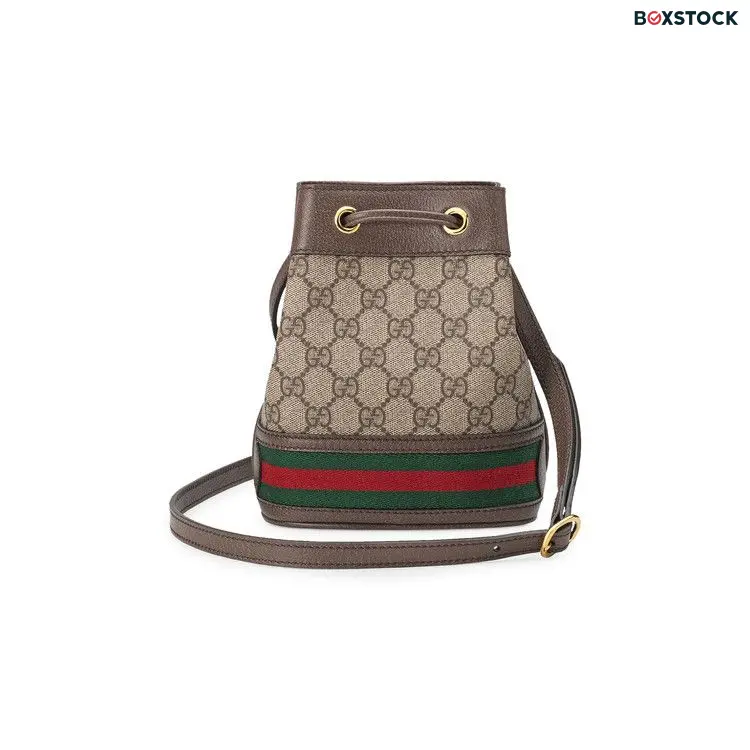 Gucci Ophidia Mini Bucket Bag 'Beige/Ebony' Brown Spring/Summer 2022
