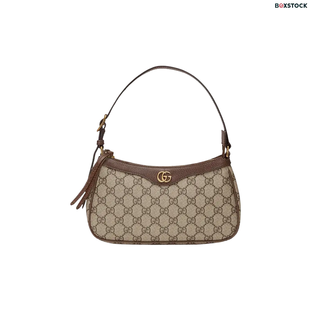 Gucci Ophidia Small Handbag 'Beige/Ebony Supreme' Tan Spring/Summer 2023