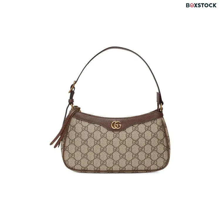 Gucci Ophidia Small Handbag 'Beige/Ebony Supreme' Tan Spring/Summer 2023