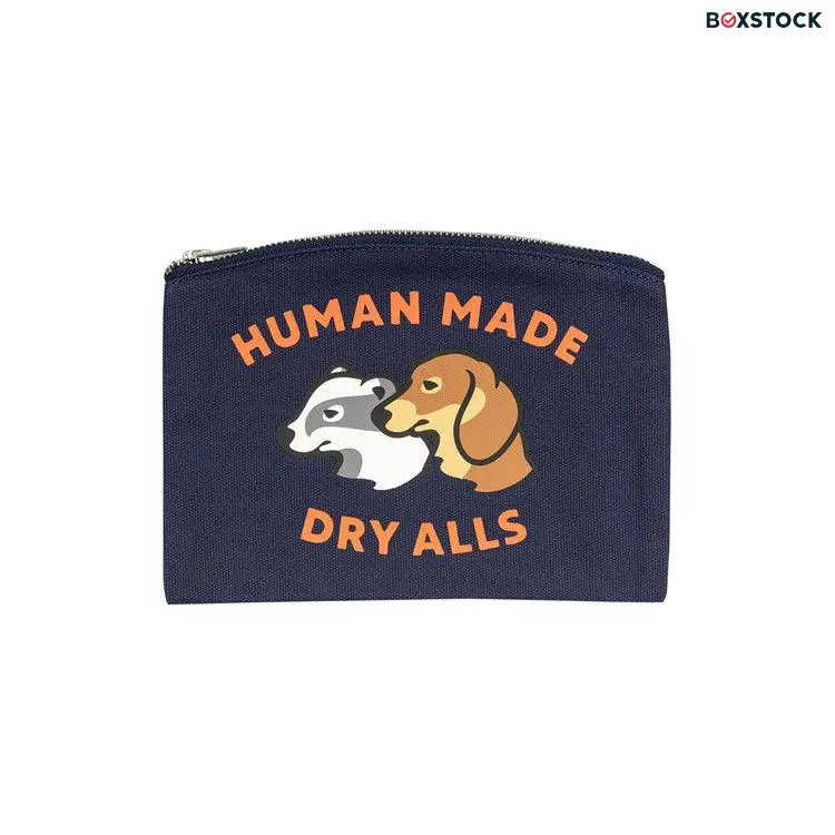 Human Made Bank Pouch 'Navy' Blue Fall/Winter 2023