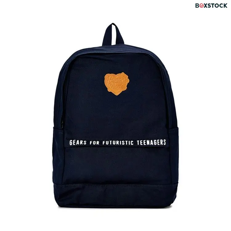 Human Made Canvas Backpack 'Navy' Blue Fall/Winter 2023