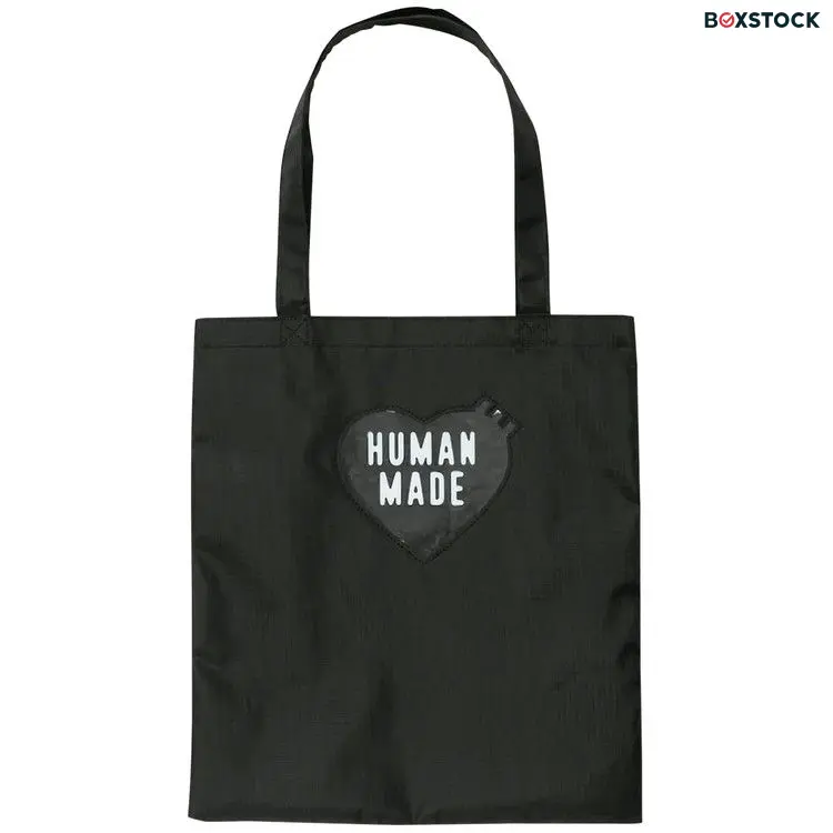 Human Made Nylon Ripstop Heart Tote Bag 'Black' Fall/Winter 2022