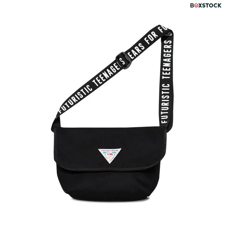 Human Made Small Messenger Bag 'Black' Spring/Summer 2023