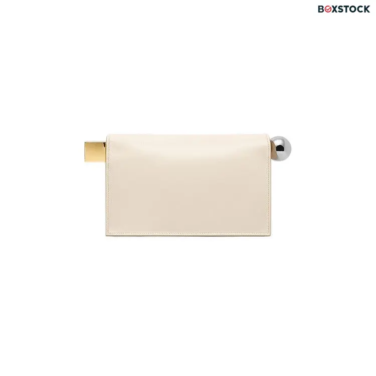 Jacquemus La Pochette Rond Carre 'Light Ivory' Cream Spring/Summer 2024