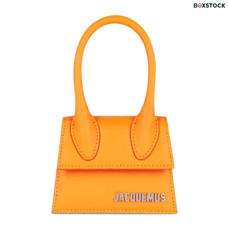 Jacquemus Le Chiquito Homme Mini Leather Bag 'Orange' Fall/Winter 2021