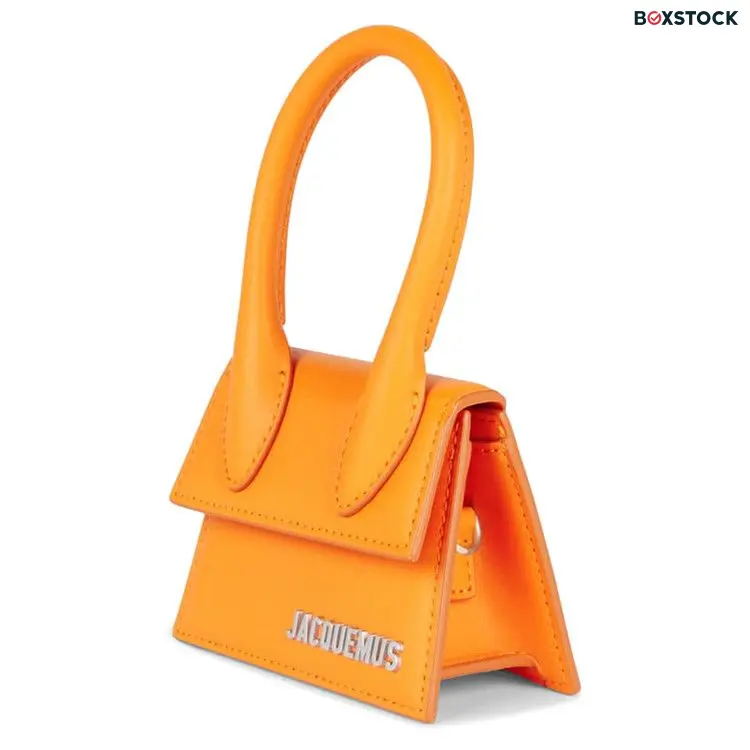 Jacquemus Le Chiquito Homme Mini Leather Bag 'Orange' Fall/Winter 2021