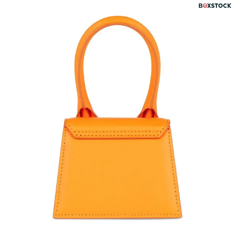 Jacquemus Le Chiquito Homme Mini Leather Bag 'Orange' Fall/Winter 2021