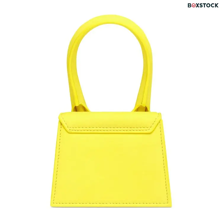 Jacquemus Le Chiquito Moyen 'Neon Yellow' Fall/Winter 2023