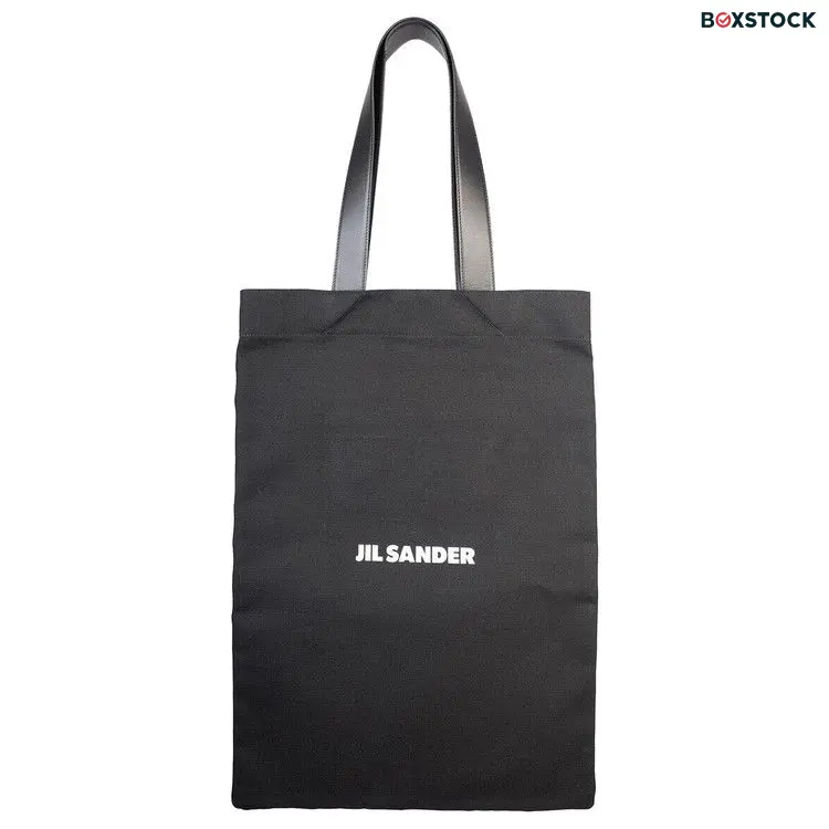 Jil Sander Logo Book Tote Bag 'Black' Fall/Winter 2023