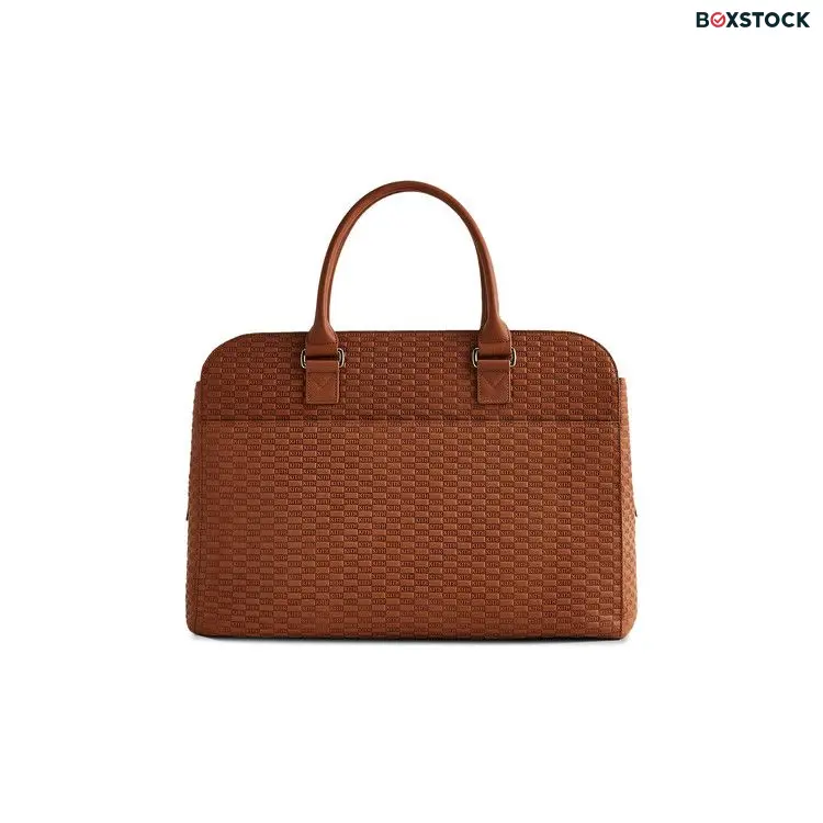 Kith Document Bag 'Parchment' Orange Fall/Winter 2023