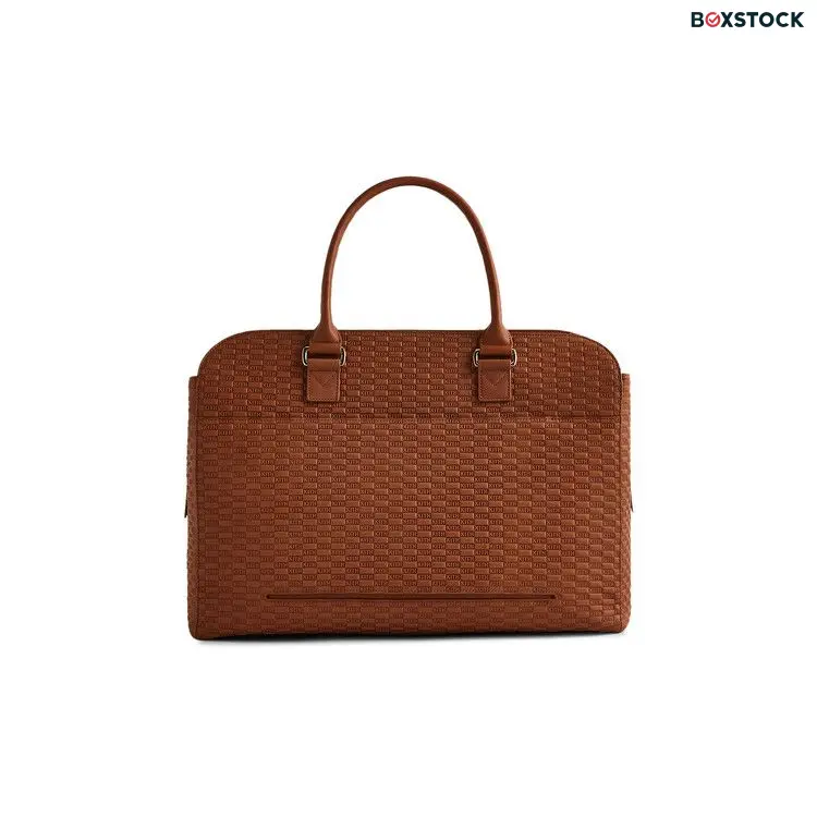 Kith Document Bag 'Parchment' Orange Fall/Winter 2023