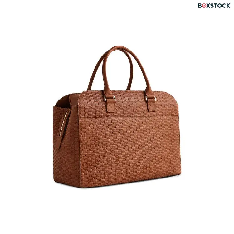 Kith Document Bag 'Parchment' Orange Fall/Winter 2023