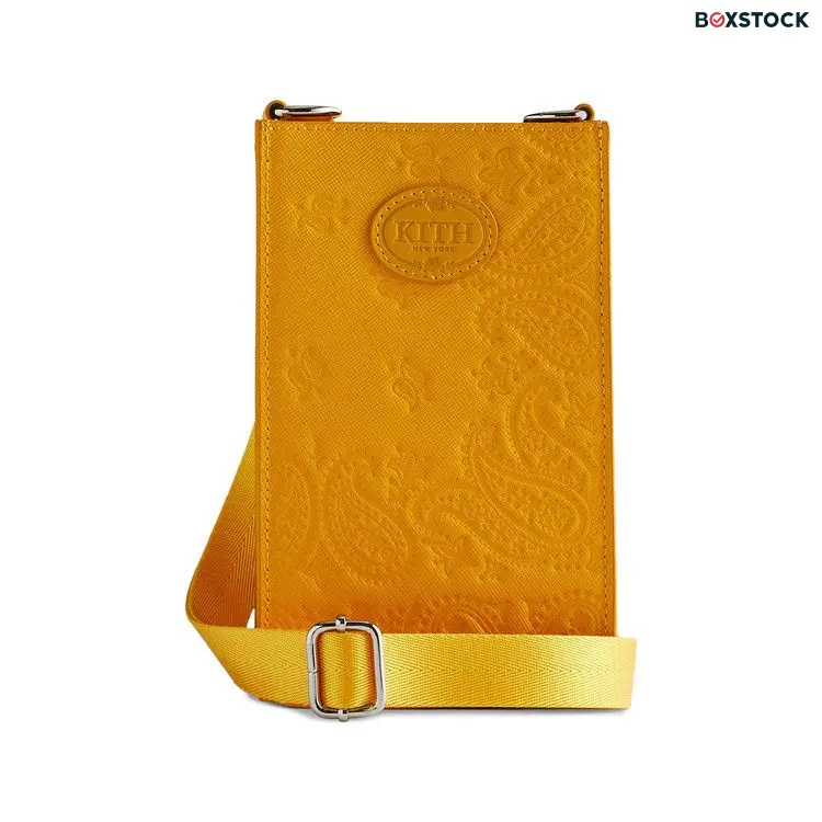 Kith Paisley Emmett Bag 'Opulence' Yellow Spring/Summer 2023