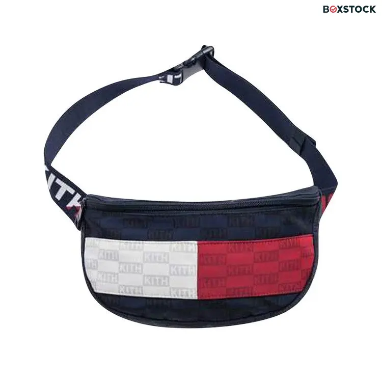 Kith x Tommy Hilfiger Badge Crossbody Bag 'Navy' Blue Spring/Summer 2019