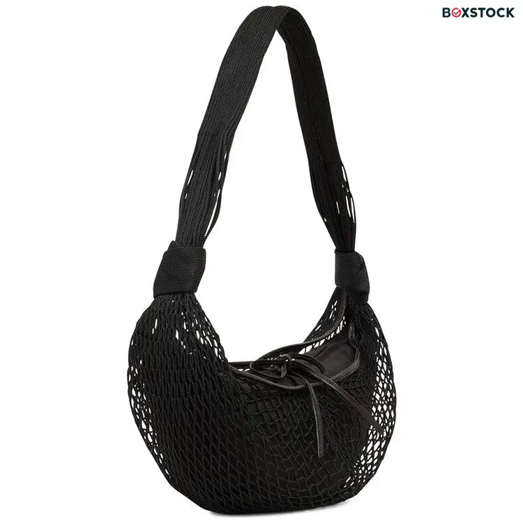 Lemaire Croissant Filt Bag 'Black' Fall/Winter 2024