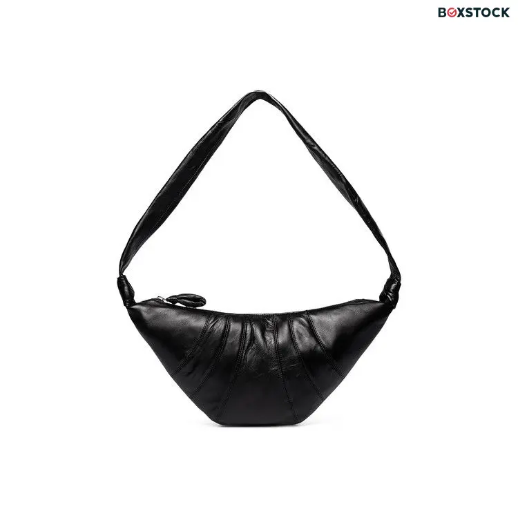 Lemaire Medium Croissant Bag 'Black' Fall/Winter 2023