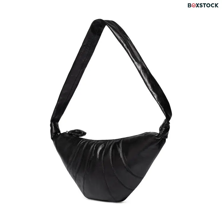 Lemaire Medium Croissant Bag 'Black' Fall/Winter 2023