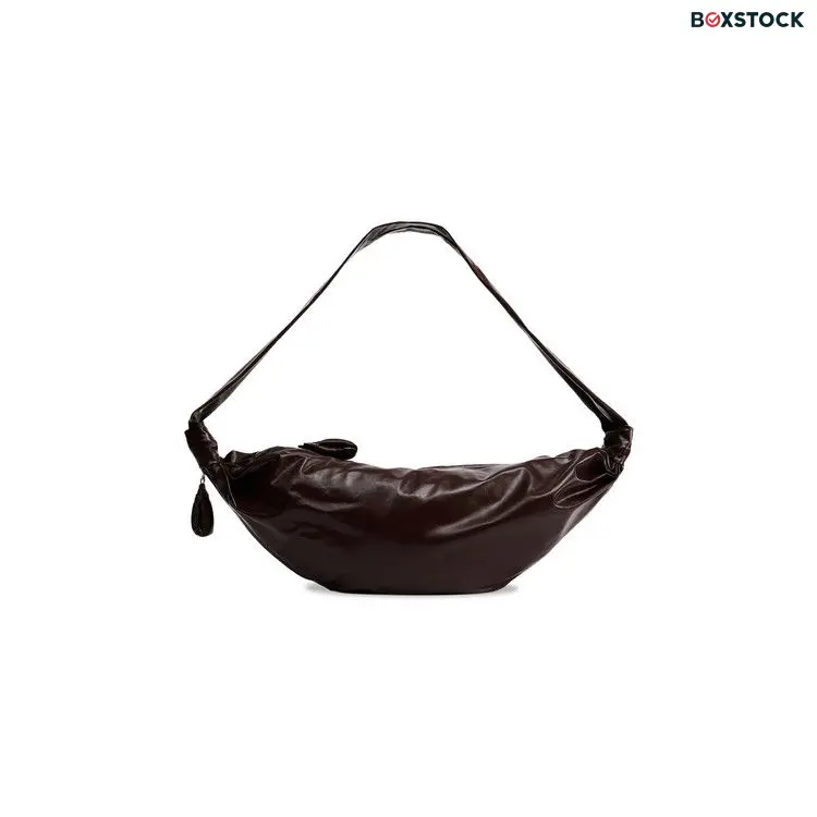 Lemaire Medium Croissant Bag 'Roasted Pecan' Brown Spring/Summer 2024