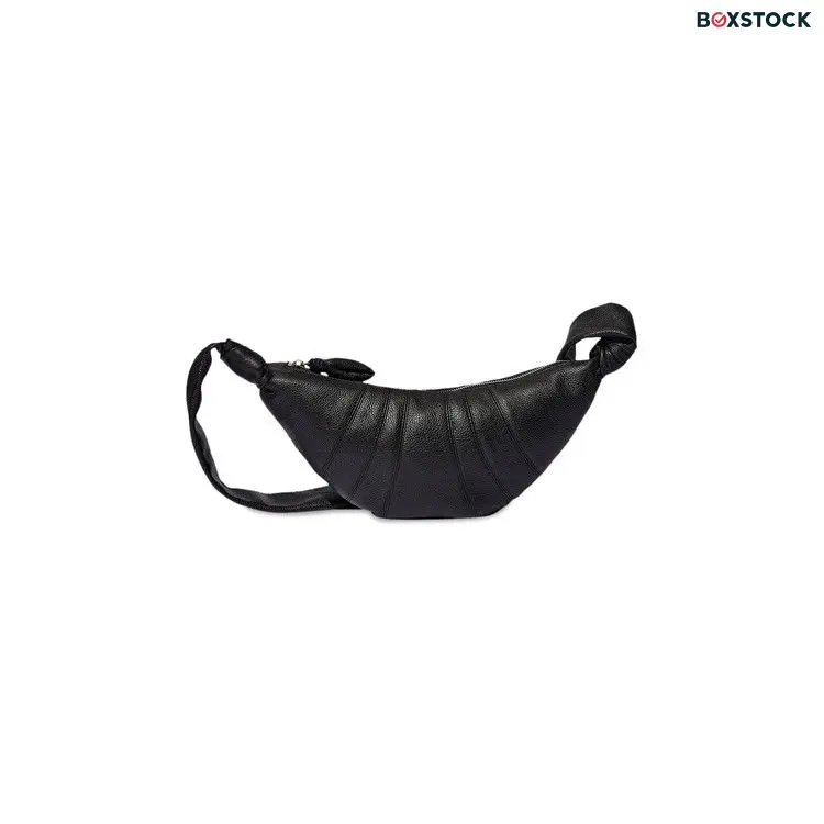 Lemaire Small Croissant Bag 'Black' Fall/Winter 2024