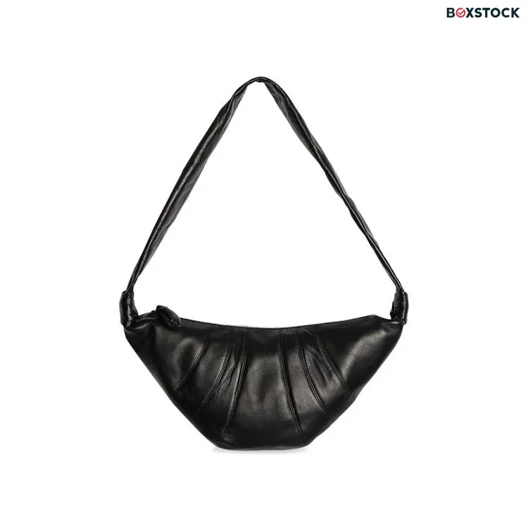Lemaire Small Croissant Bag 'Black' Fall/Winter 2023
