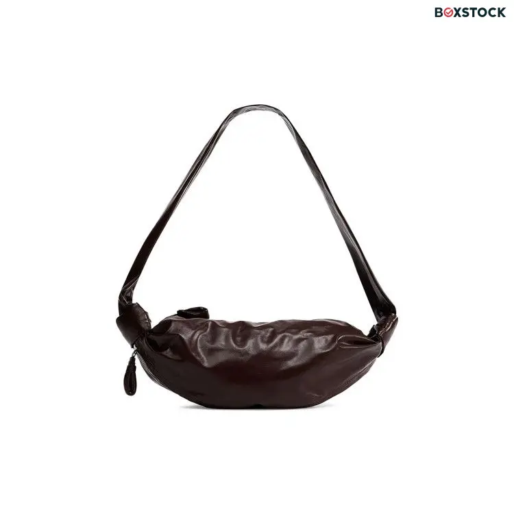 Lemaire Small Soft Croissant Bag 'Roasted Pecan' Brown Spring/Summer 2024