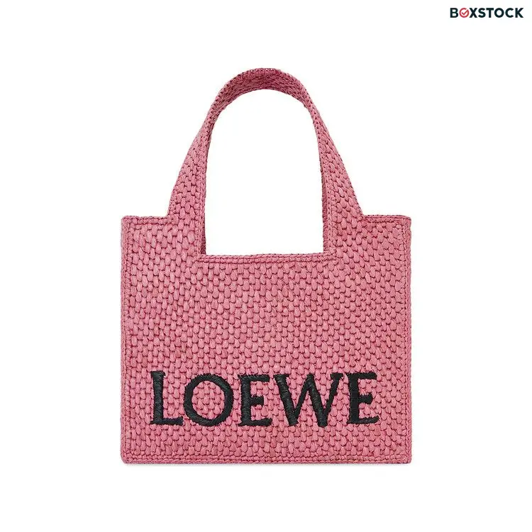Loewe Font Tote Mini Bag 'Sunset/Pink' Fall/Winter 2024