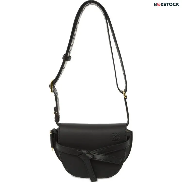 Loewe Gate Dual Mini Bag 'Black' Resort 2022