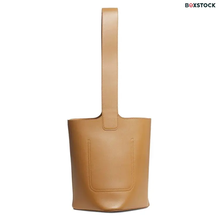 Loewe Medium Pebble Bucket Bag 'Oak' Brown Spring/Summer 2024