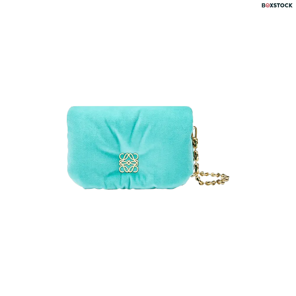 Loewe Mini Puffer Goya Bag 'Caribbean Blue' Spring/Summer 2023