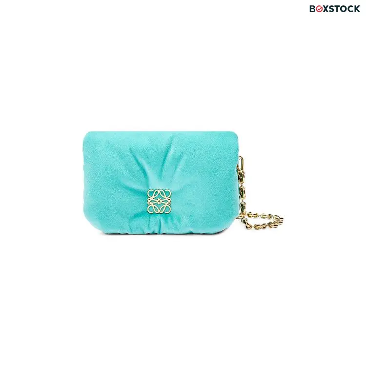 Loewe Mini Puffer Goya Bag 'Caribbean Blue' Spring/Summer 2023