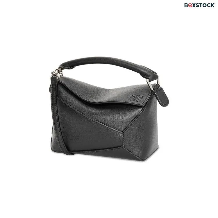 Loewe Mini Puzzle Bag 'Black' Fall/Winter 2024