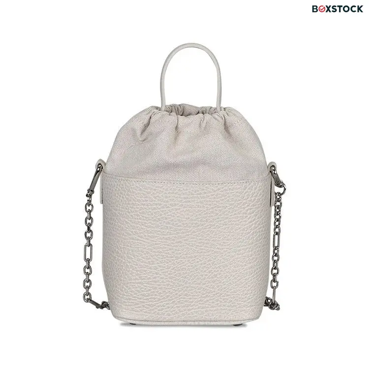 Maison Margiela 5AC Small Bucket Bag 'Greige' Cream Fall/Winter 2023