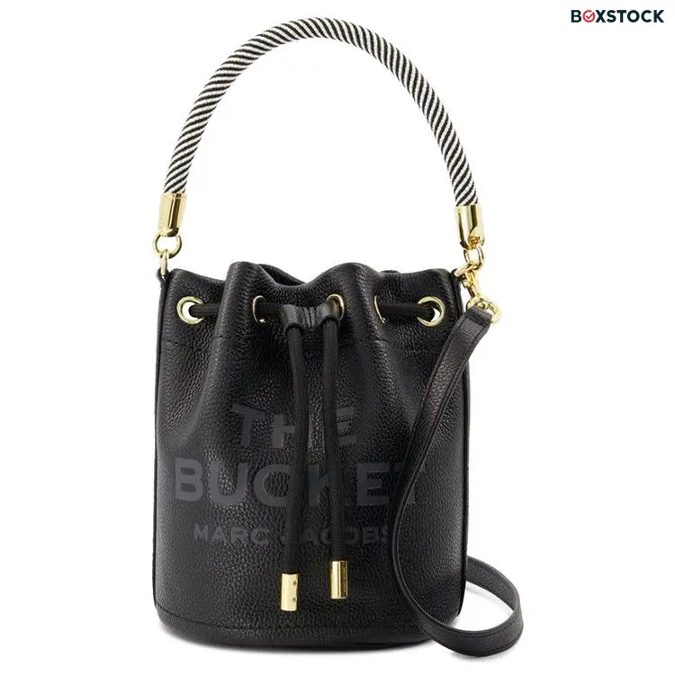 Marc Jacobs Leather Bucket Bag 'Black'