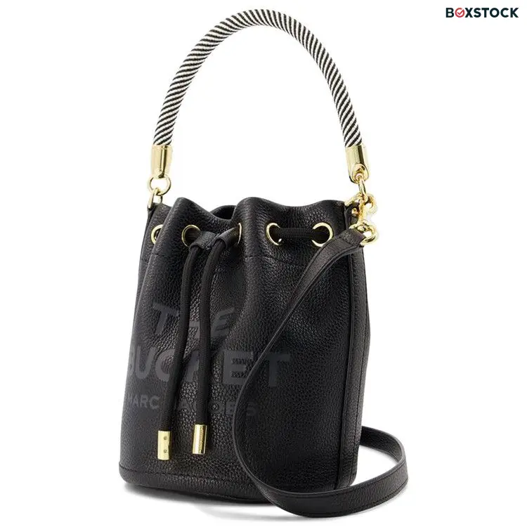 Marc Jacobs Leather Bucket Bag 'Black'
