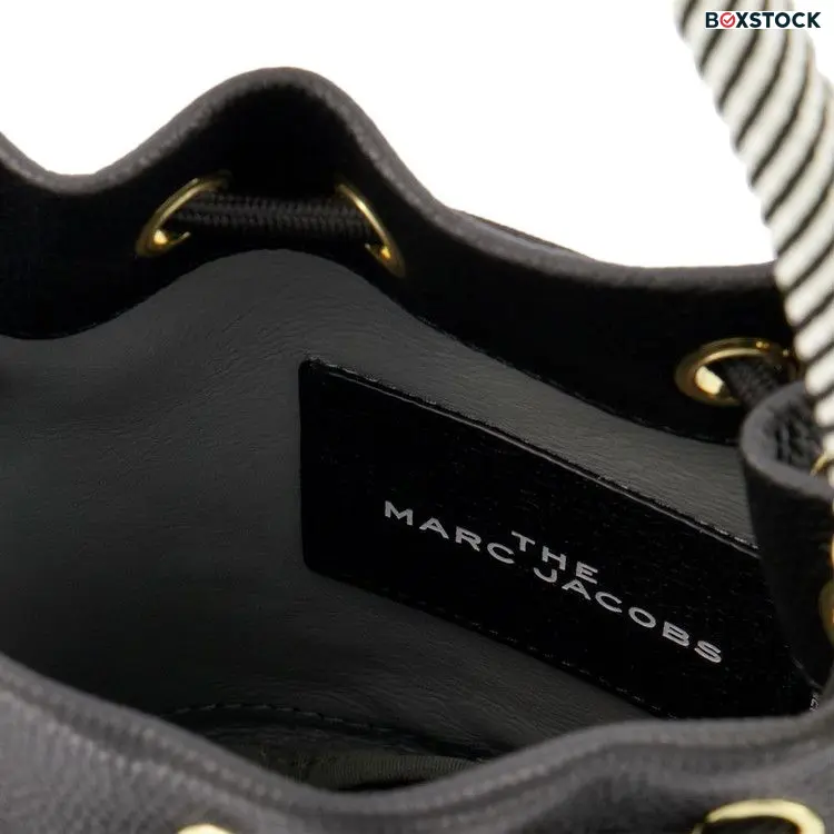 Marc Jacobs Leather Bucket Bag 'Black'