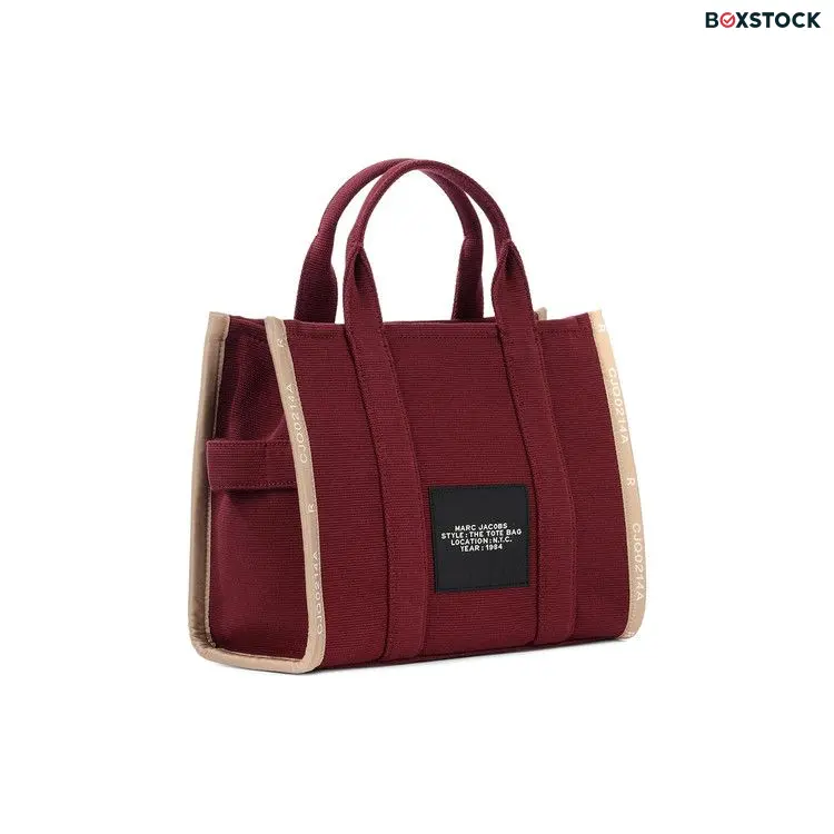 Marc Jacobs The Medium Tote Bag 'Merlot' Red Fall/Winter 2024