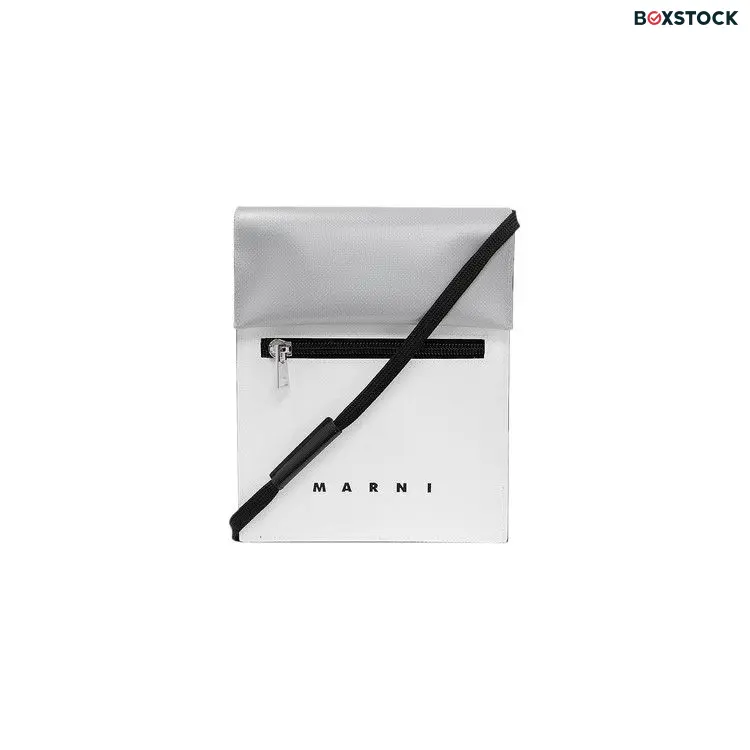 Marni Color Block Shoulder Bag 'Silver' Fall/Winter 2023