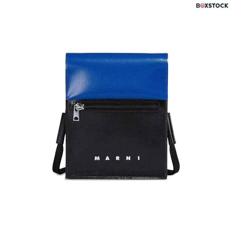 Marni Tribeca Shopping Bag 'Blue' Fall/Winter 2023