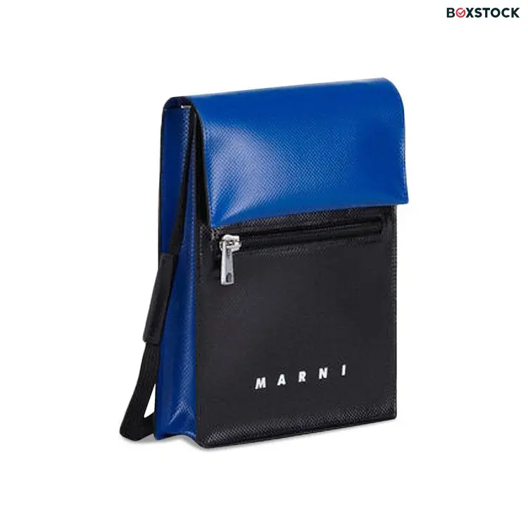 Marni Tribeca Shopping Bag 'Blue' Fall/Winter 2023